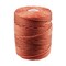 C-Lon Tex 400 Heavy Weight Bead Cord, Orange ,1.0mm, 36 Yard Spool